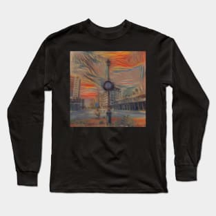 Old Clock Tower of Homs - Munch Long Sleeve T-Shirt